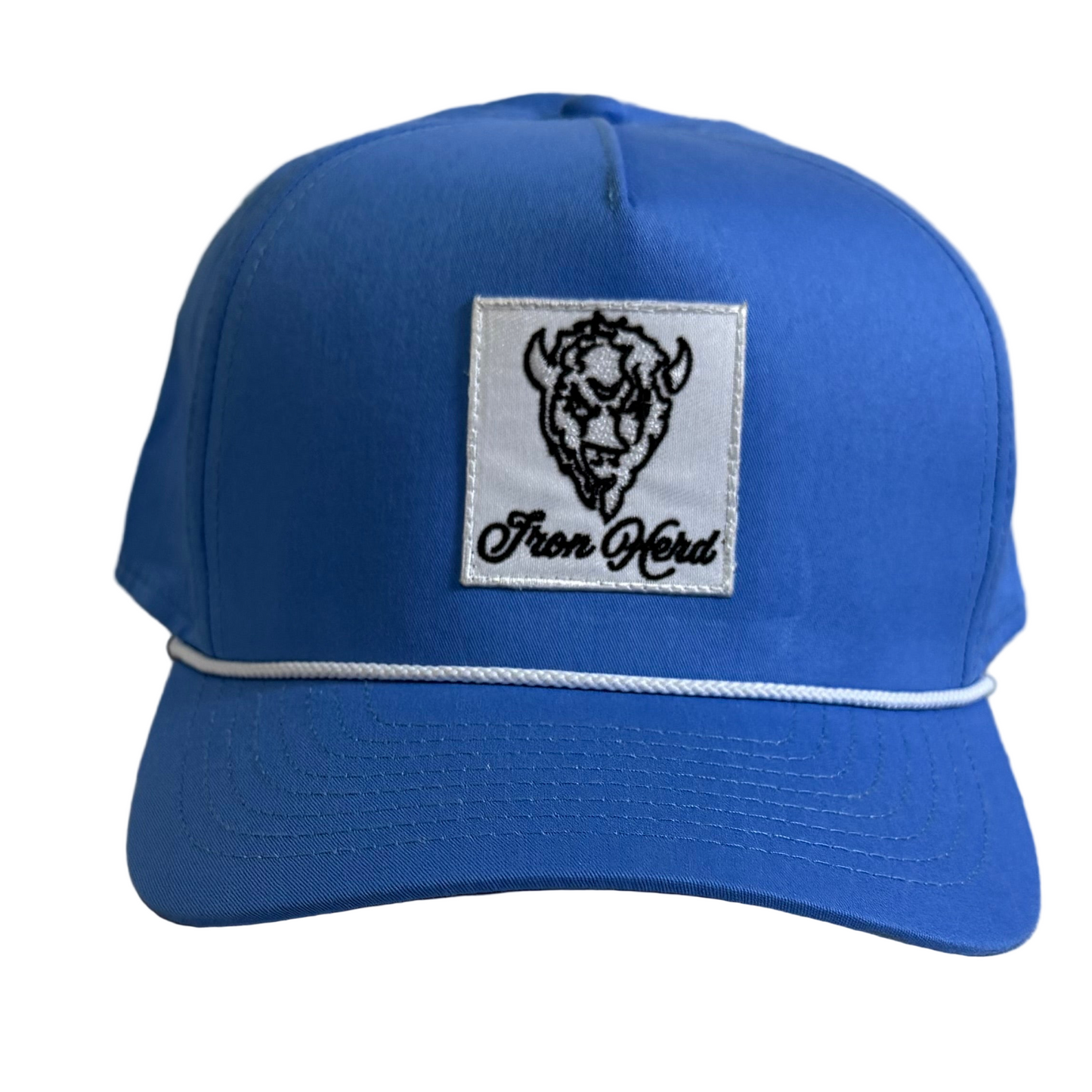 Iron Signature Patch Cotton Cap with Rope