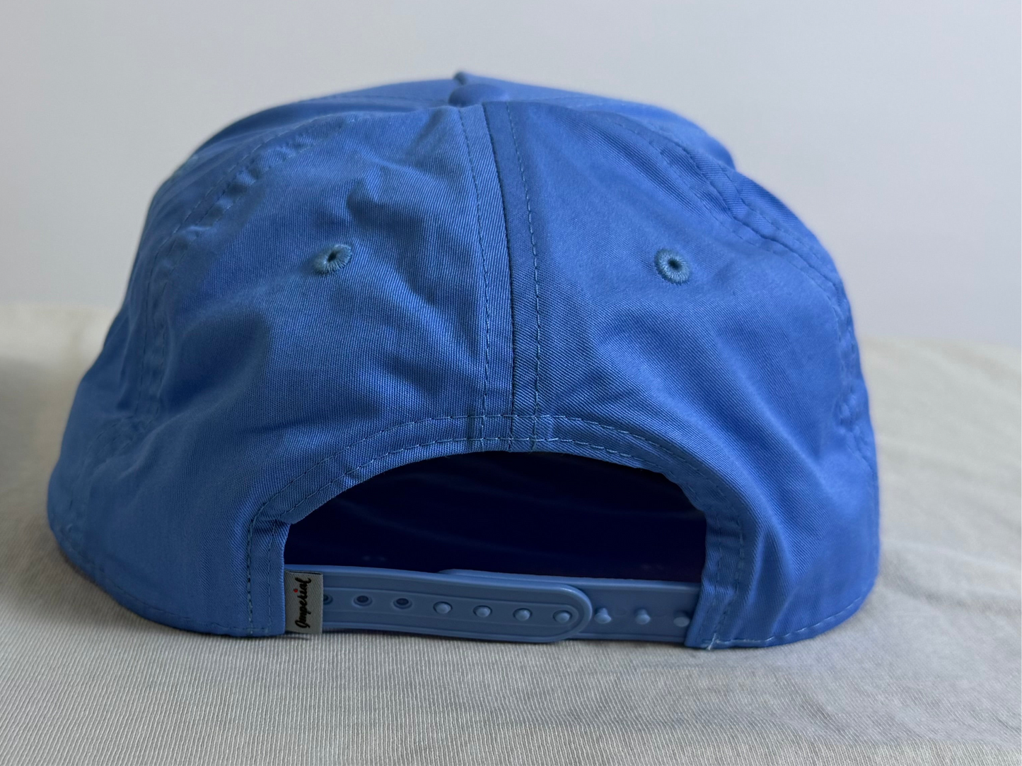 Iron Signature Patch Cotton Cap with Rope