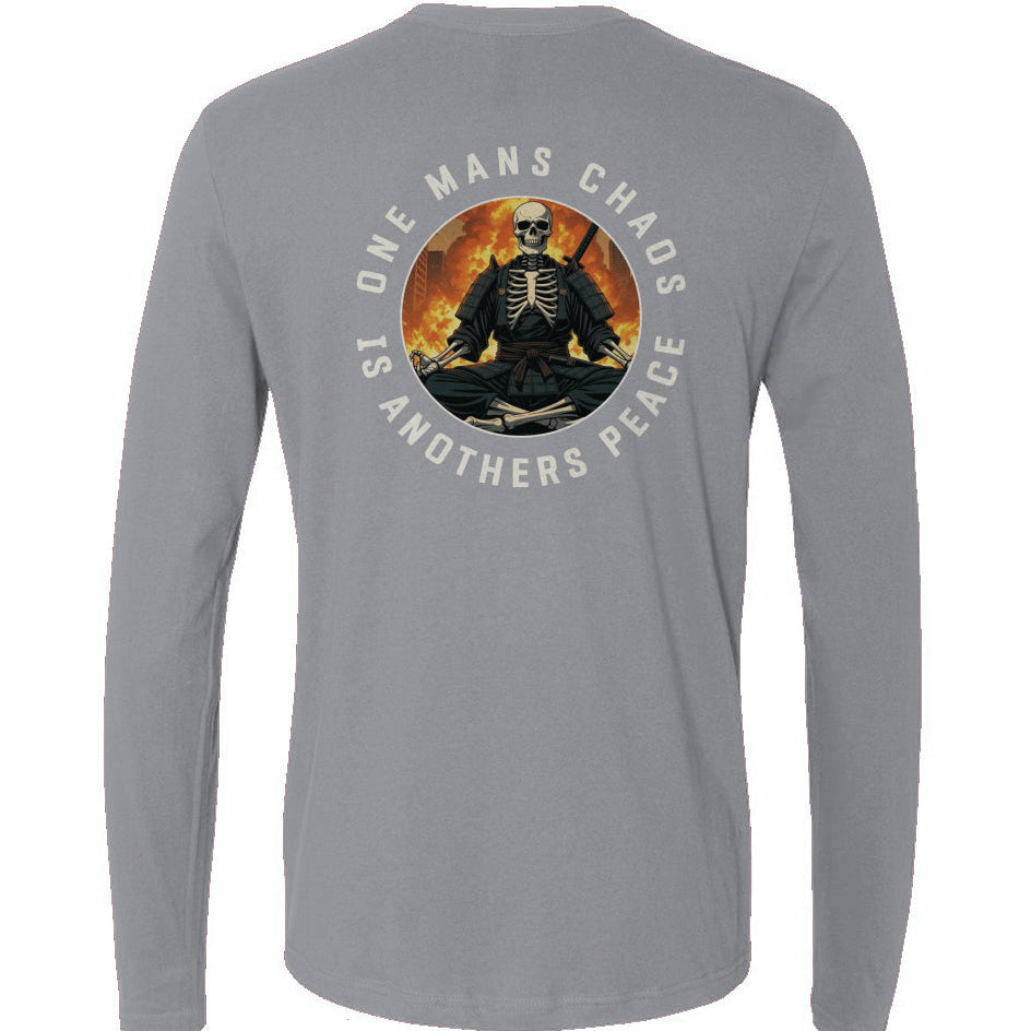 Iron Chaos Men's Cotton Long-Sleeve Crew
