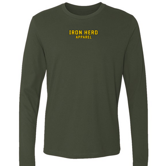 Leaders Eat Last Men's Cotton Long-Sleeve Crew