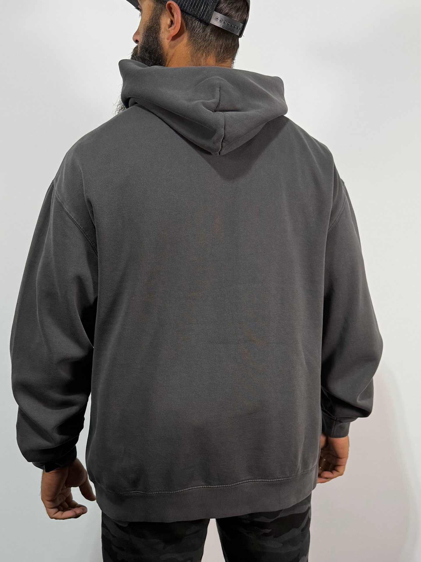 Iron Classic Patch Faded Hoodie