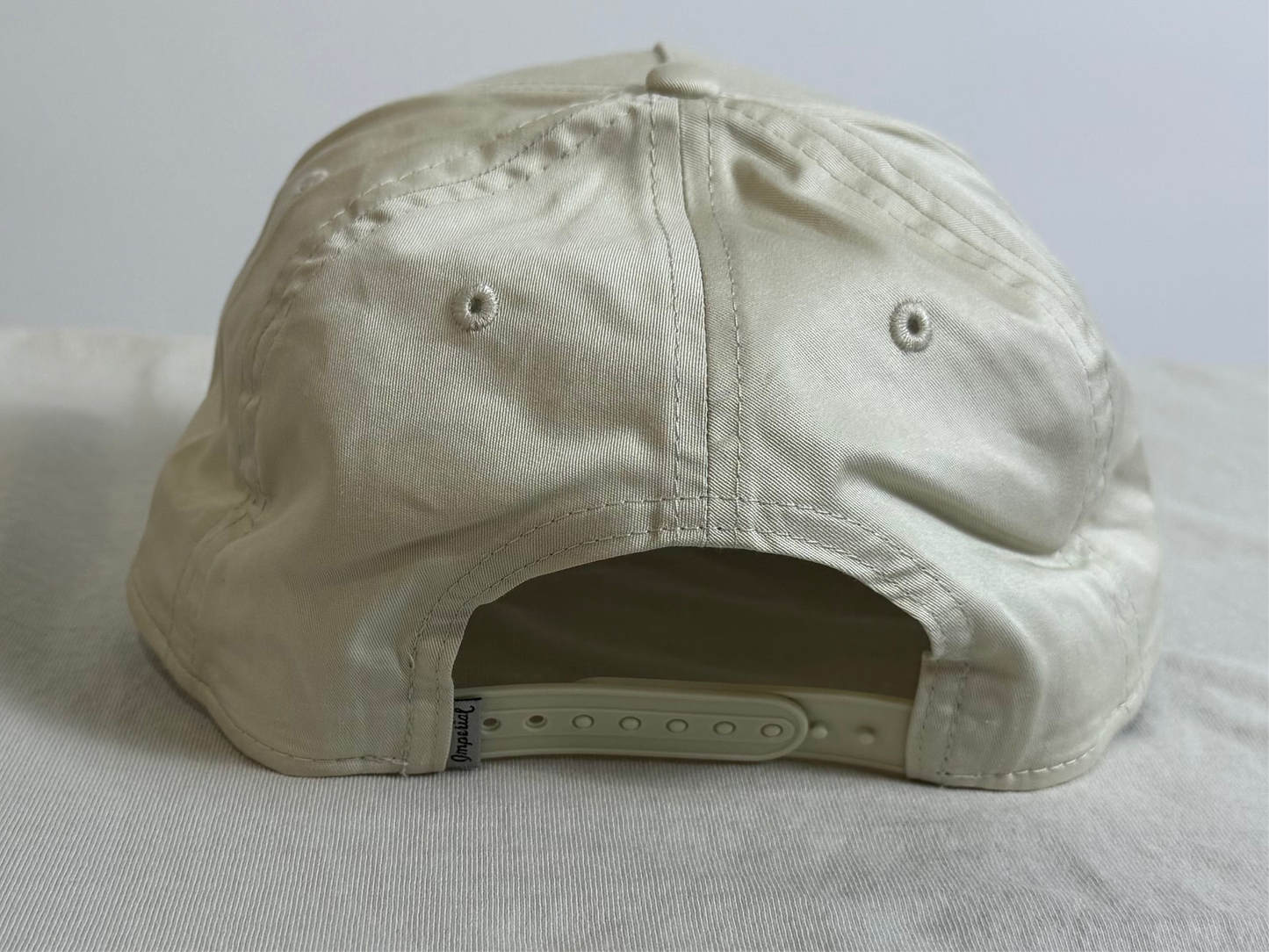 Iron Signature Patch Cotton Cap with Rope