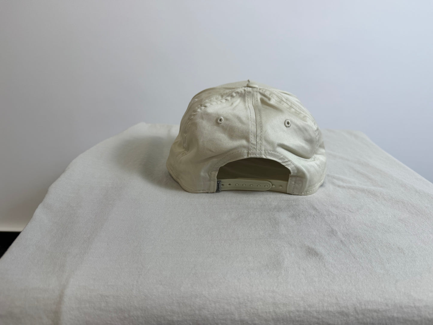 Iron Signature Patch Cotton Cap with Rope